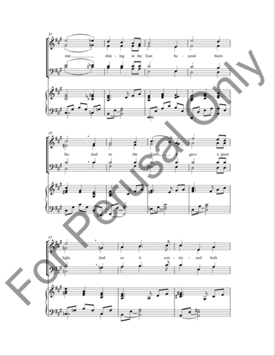 The First Noel The First Noel 4-Part scores gallery preview page 4