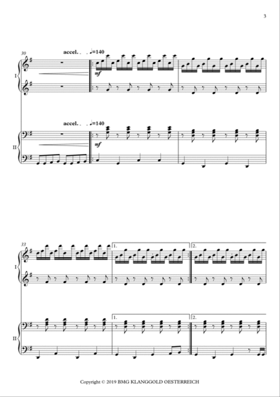 Duelling Banjos Banjo scores gallery preview page 3