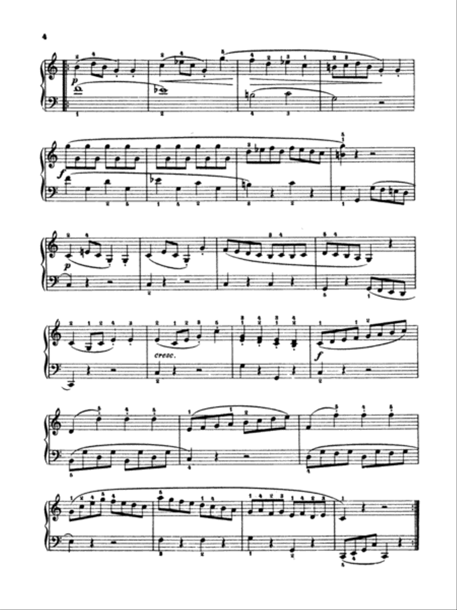 Clementi: Twelve Sonatinas Piano Solo scores gallery preview page 2