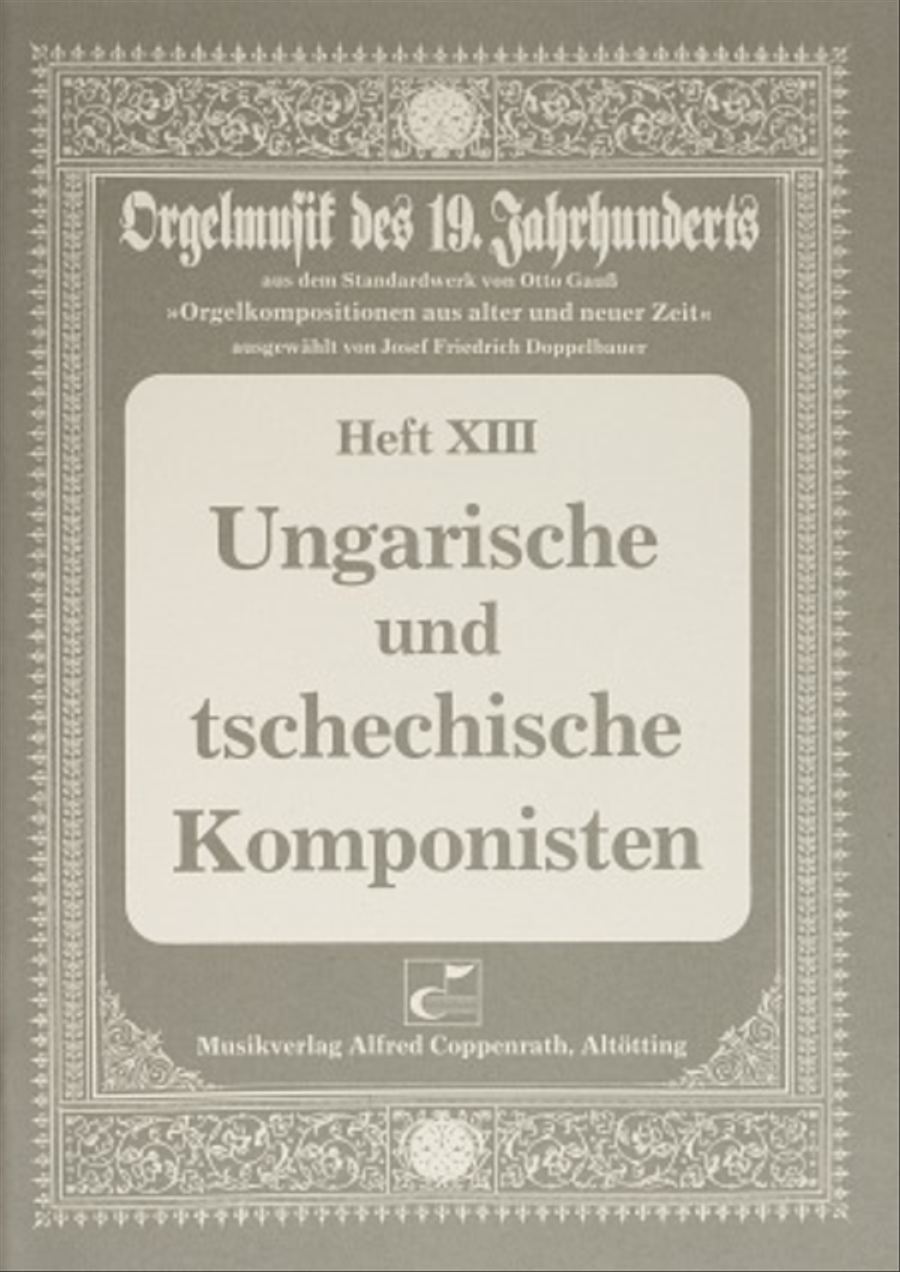 Ungarische und tschechische Komponisten Score scores gallery preview page 1