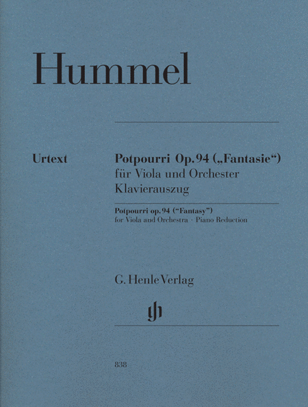 Hummel: Potpourri (Fantasy) Op. 94