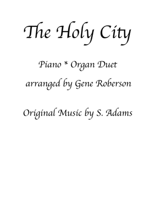 Book cover for The Holy City Piano Organ Duet Advanced
