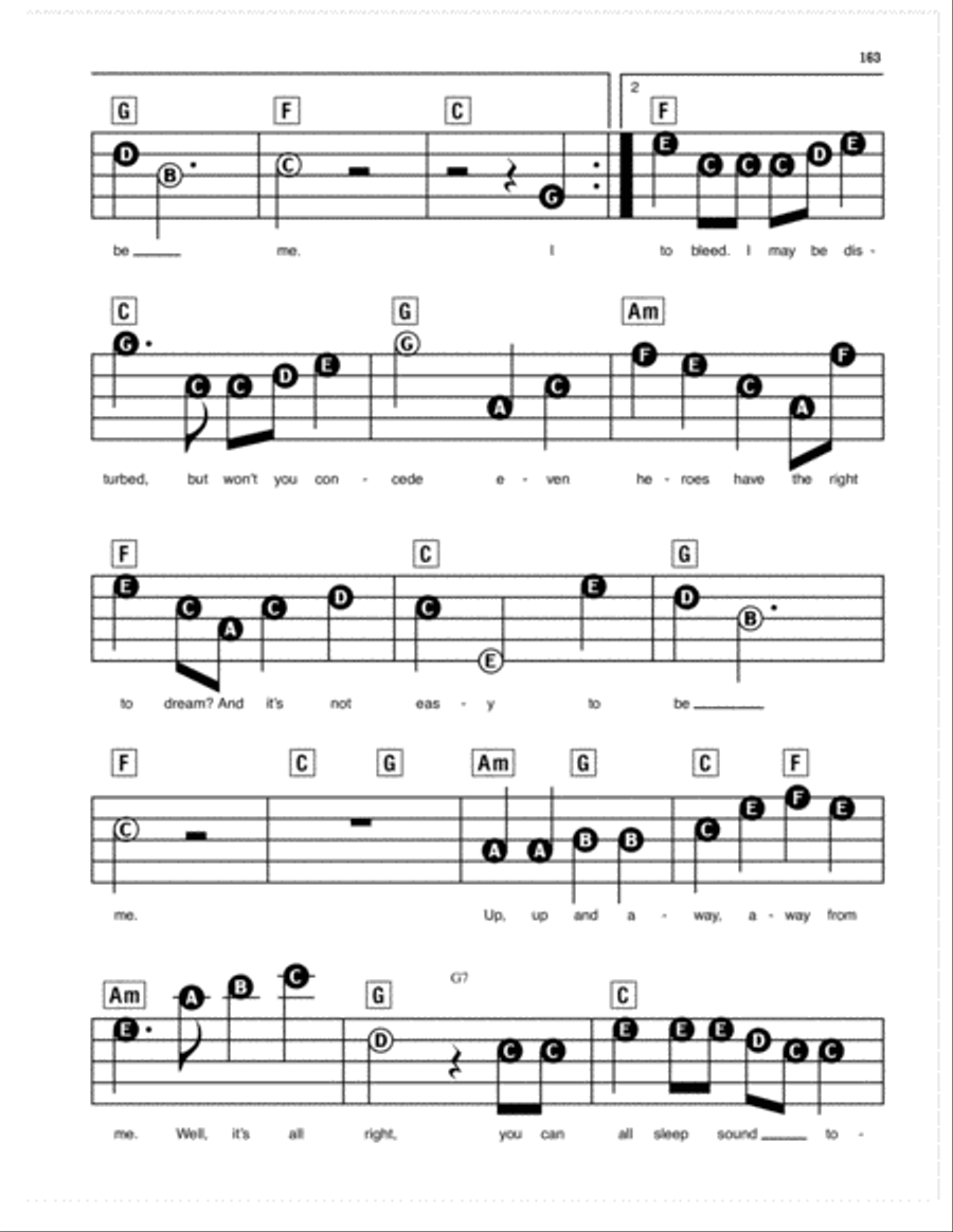Superman (It's Not Easy) Electronic Keyboard scores gallery preview page 2