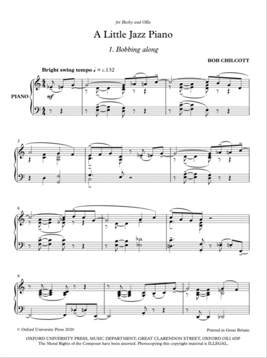 A Little Jazz Piano Piano Solo scores gallery preview page 2