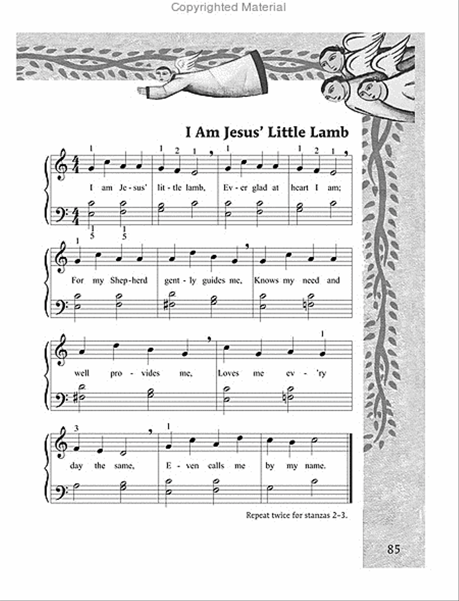 My First Hymnal: Accompaniment Edition Choir scores gallery preview page 13