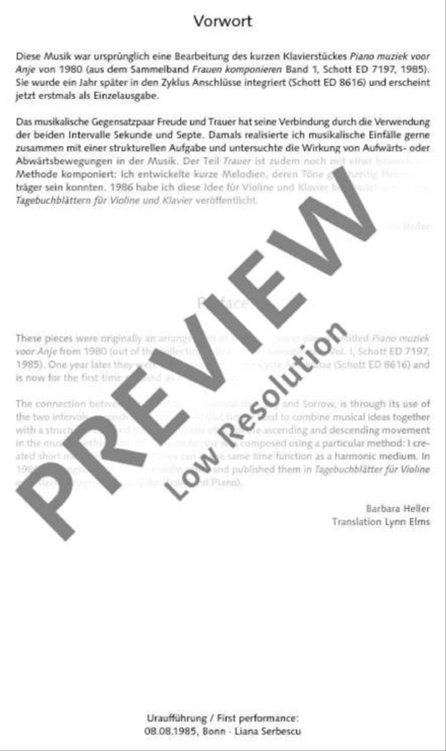 Joy and Sorrow Piano Solo scores gallery preview page 3