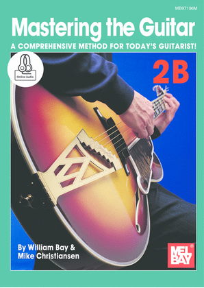 Book cover for Mastering the Guitar 2B