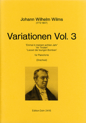 Book cover for Variationen Vol. 3 für Pianoforte