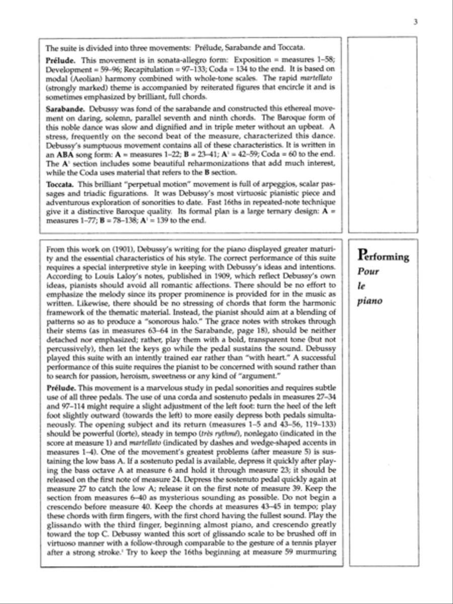 Pour le piano Small Ensemble scores gallery preview page 3