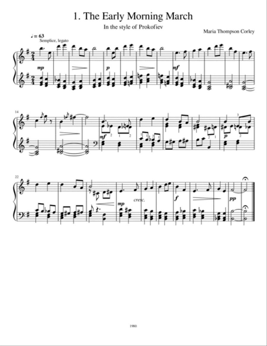 Naughtycal Glimpses: Tales from a Kindergarten Class Piano Solo scores gallery preview page 3