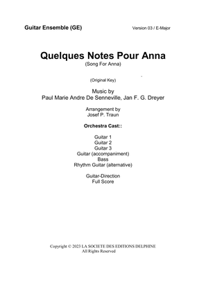Quelques Notes Pour Anna
