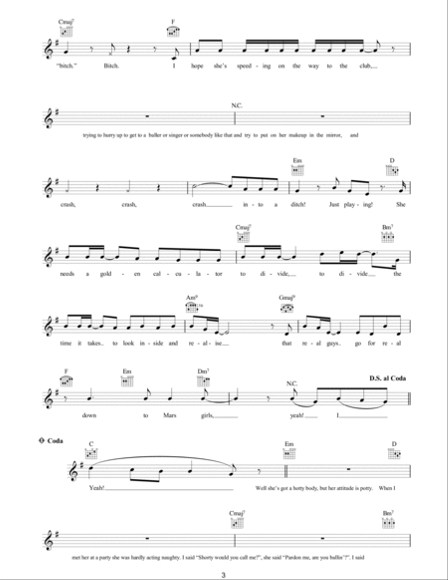 Roses Piano scores gallery preview page 3