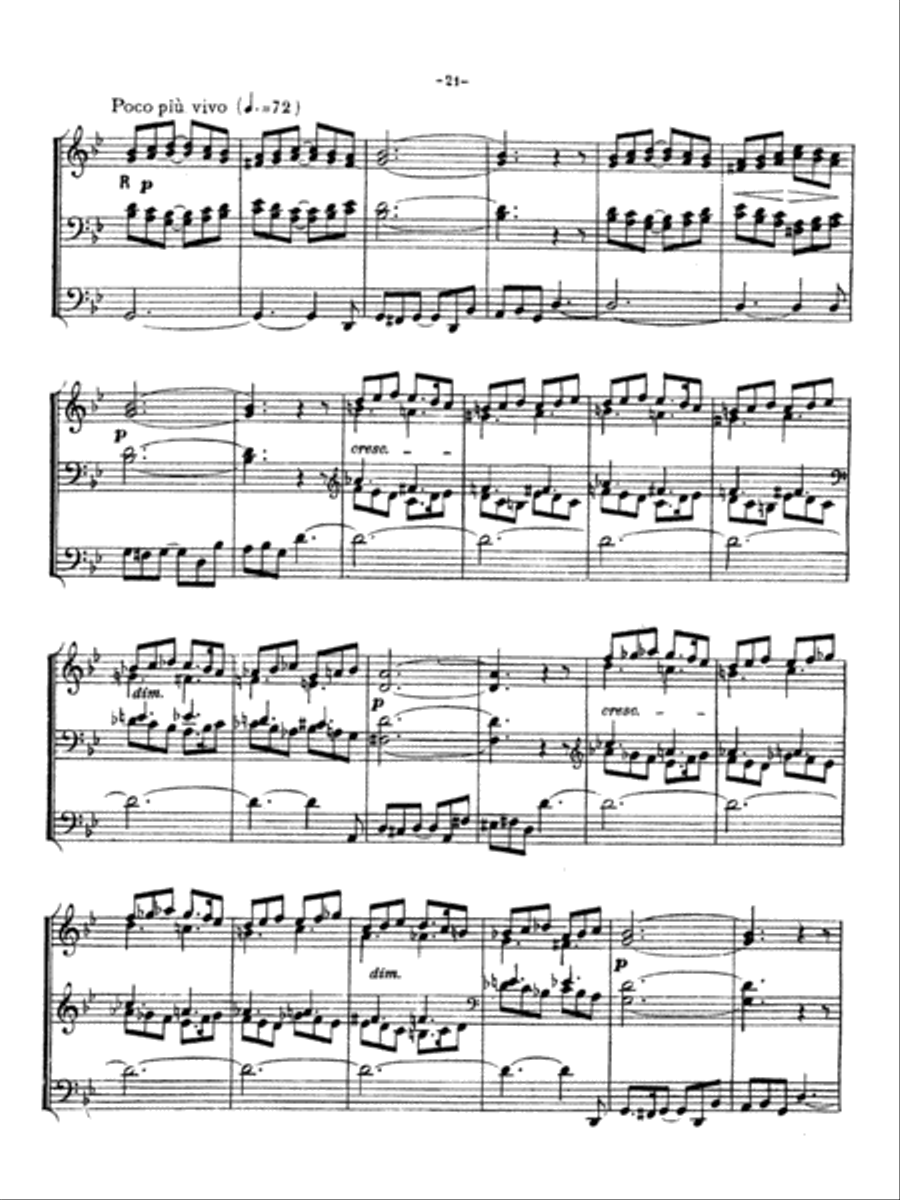 Vierne: Symphony No. 1, Op. 14 Organ scores gallery preview page 5