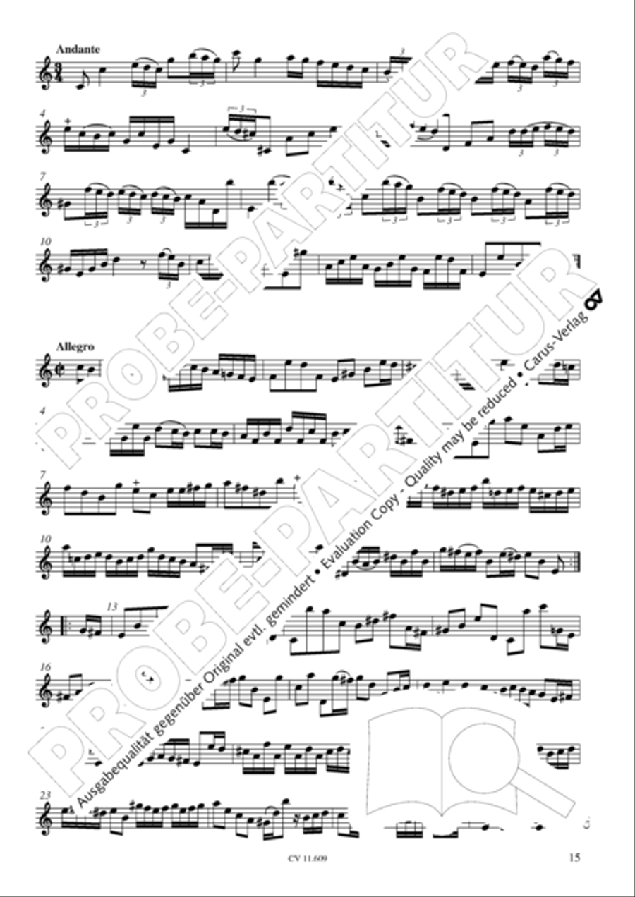 Sechs Fantasien Sechs Fantasien Score scores gallery preview page 16