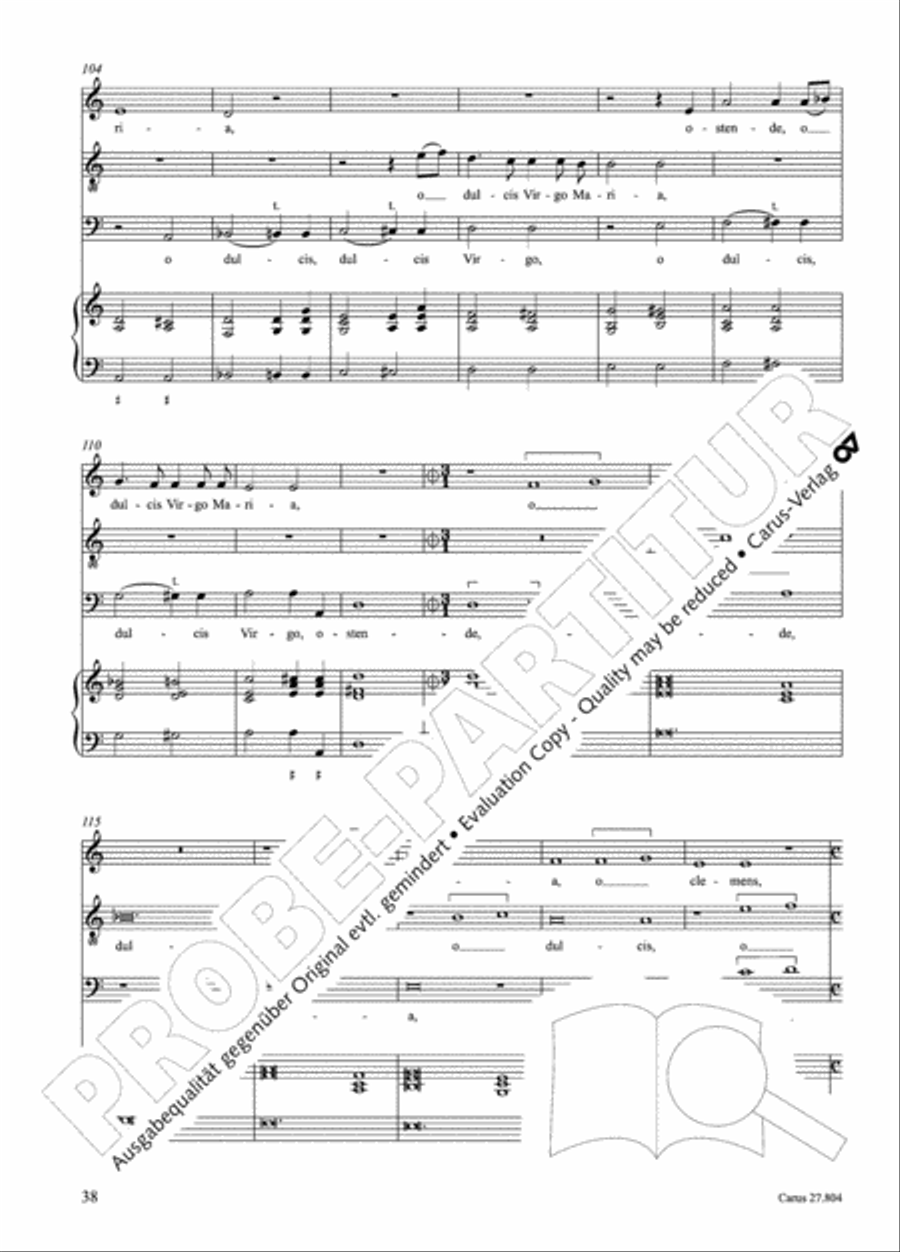 Hinni, Salve Regina, Motetti Score scores gallery preview page 63