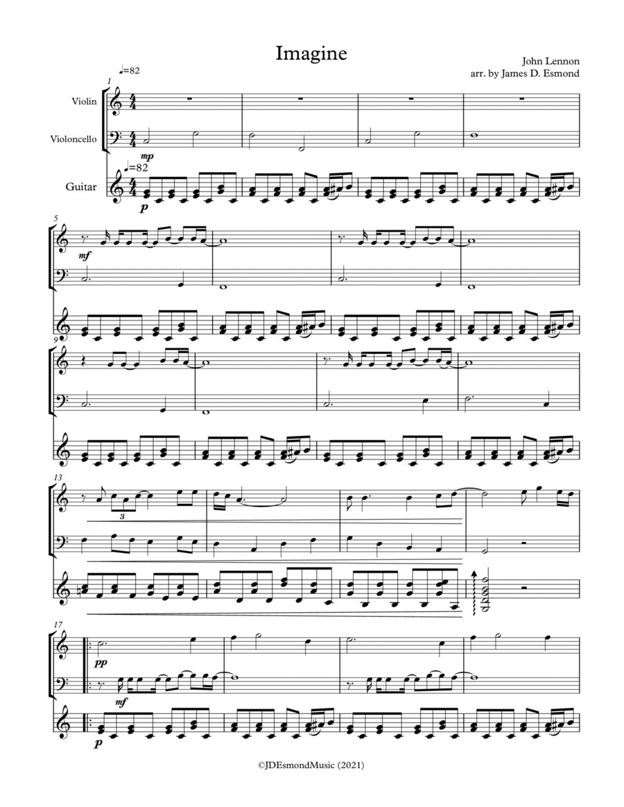Imagine Small Ensemble scores gallery preview page 1