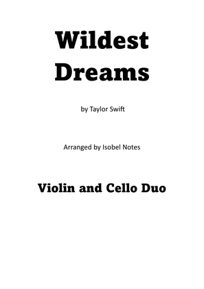 Book cover for Wildest Dreams