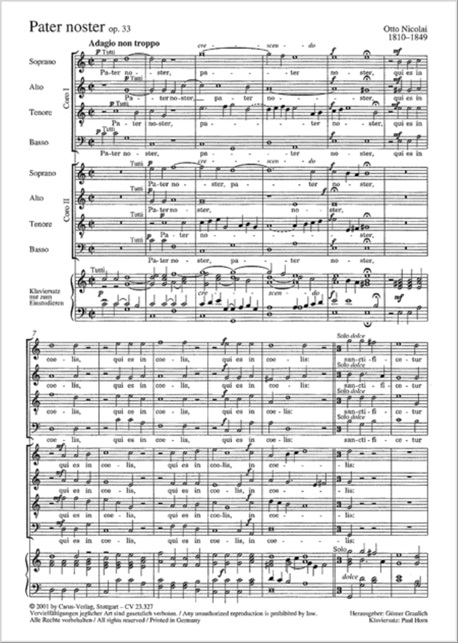 Pater noster 4-Part scores gallery preview page 10