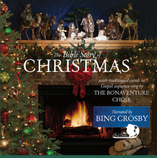 Book cover for The Bible Story of Christmas - vinyl album