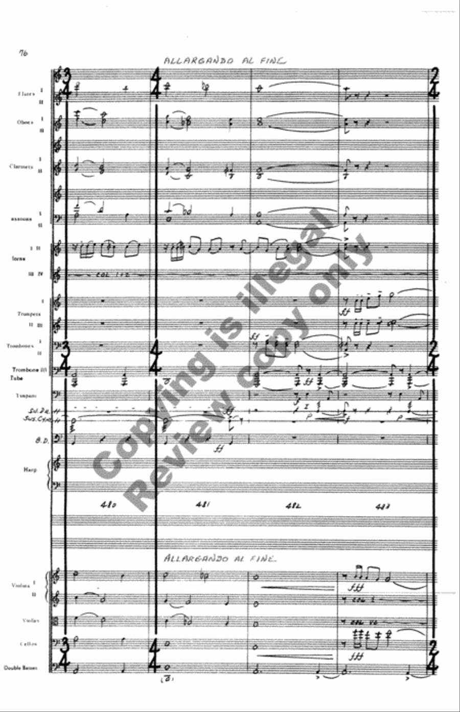 Concerto for Orchestra Full Orchestra scores gallery preview page 154