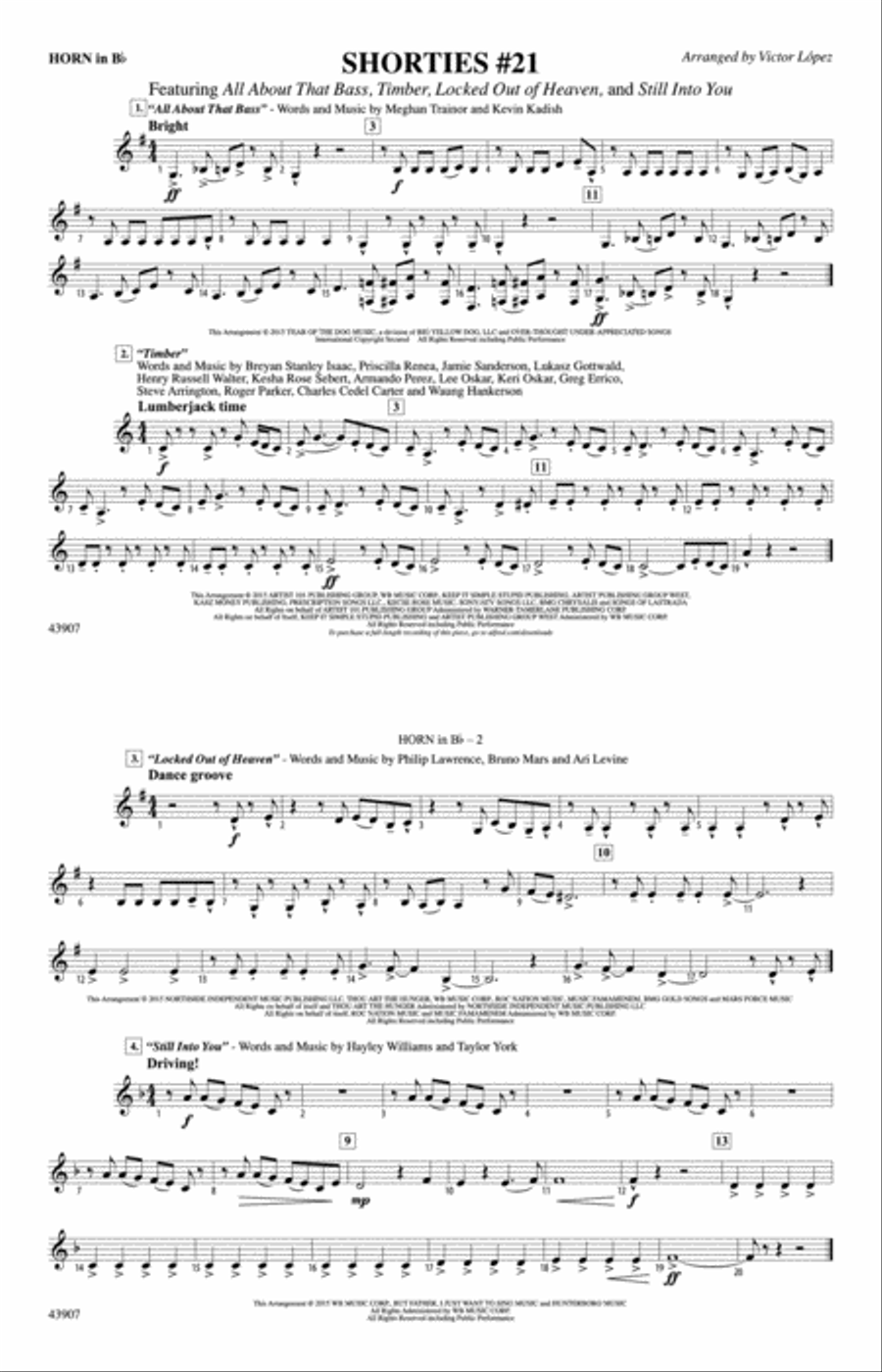 Shorties #21: Horn in B flat