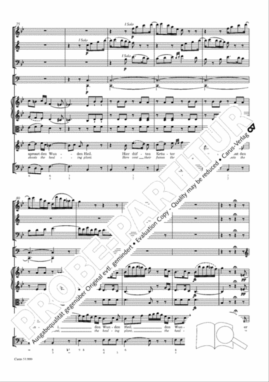 The Creation (Die Schopfung) 4-Part scores gallery preview page 93