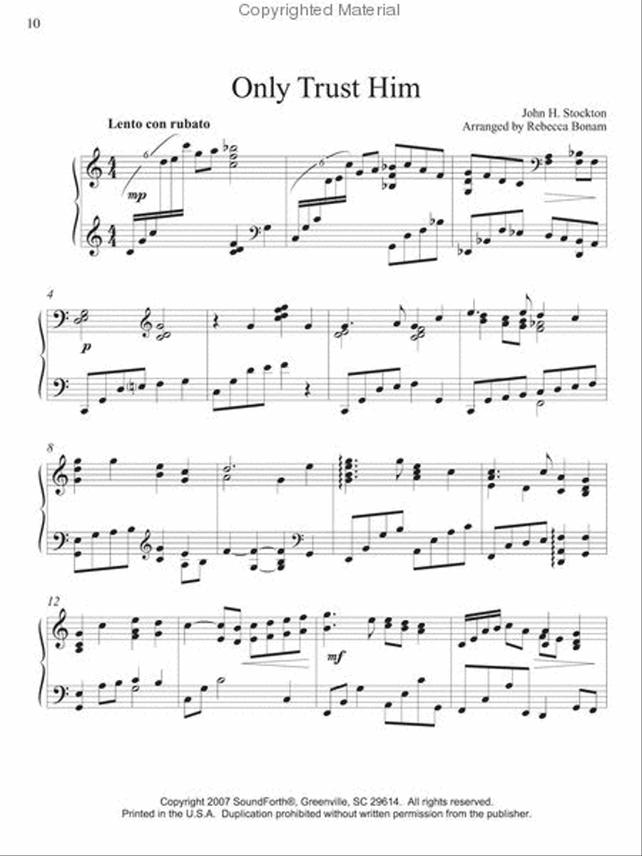 Hold the Fort Piano Solo scores gallery preview page 3