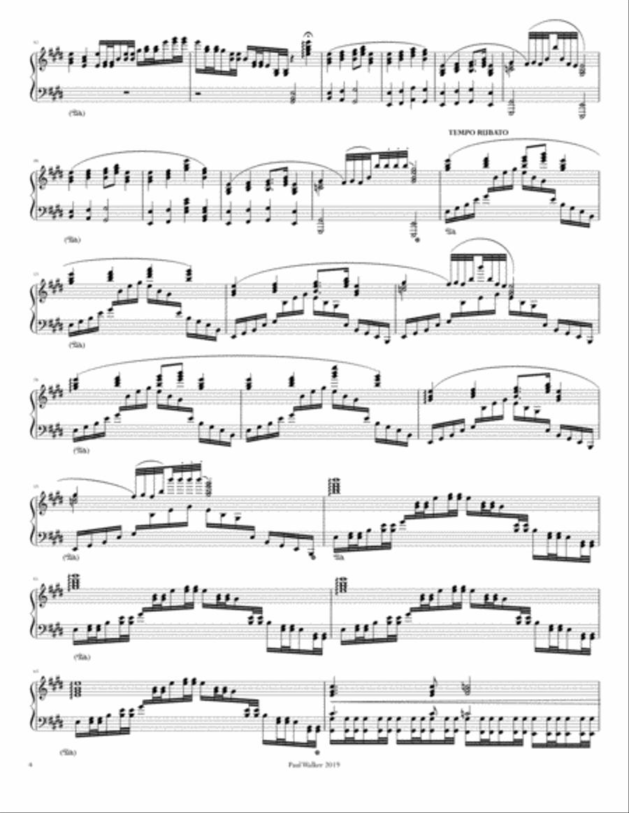 Piano Sonata No. 1 Op. 18 in E major (Spring) Piano Solo scores gallery preview page 4