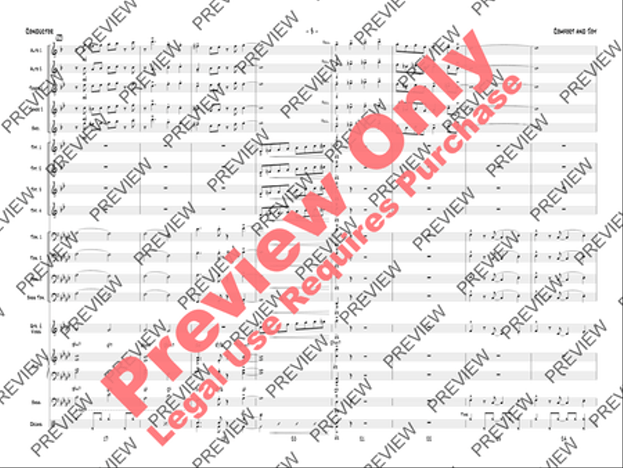 Comfort and Joy Comfort and Joy Jazz Ensemble scores gallery preview page 6