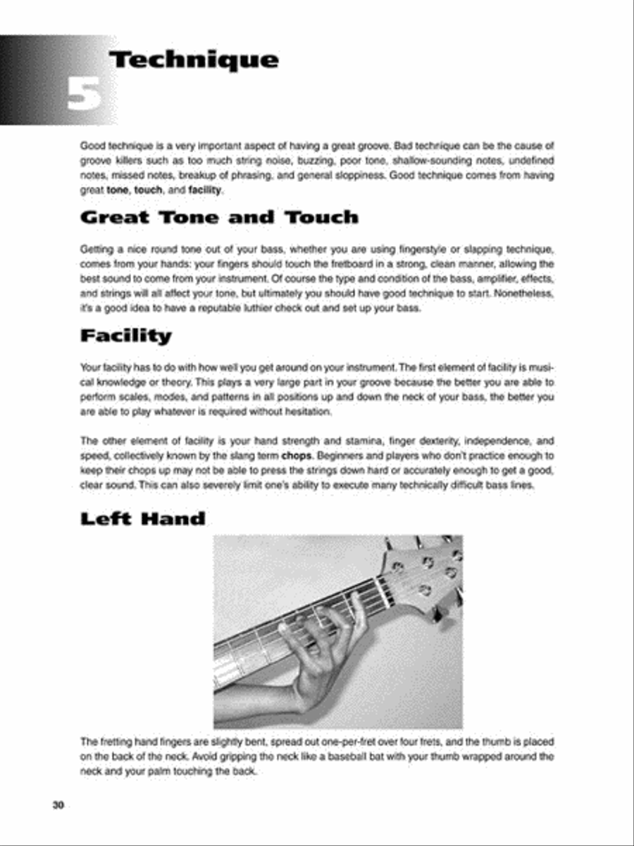 Groove Mastery Bass Guitar Tablature scores gallery preview page 5