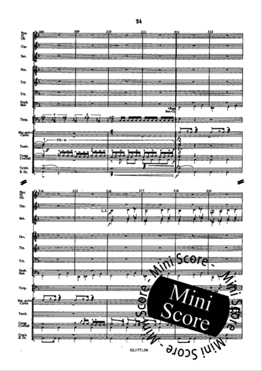 Eviva Caecilia Big Band scores gallery preview page 26
