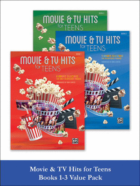 Movie & TV Hits for Teens, Books 1-3
