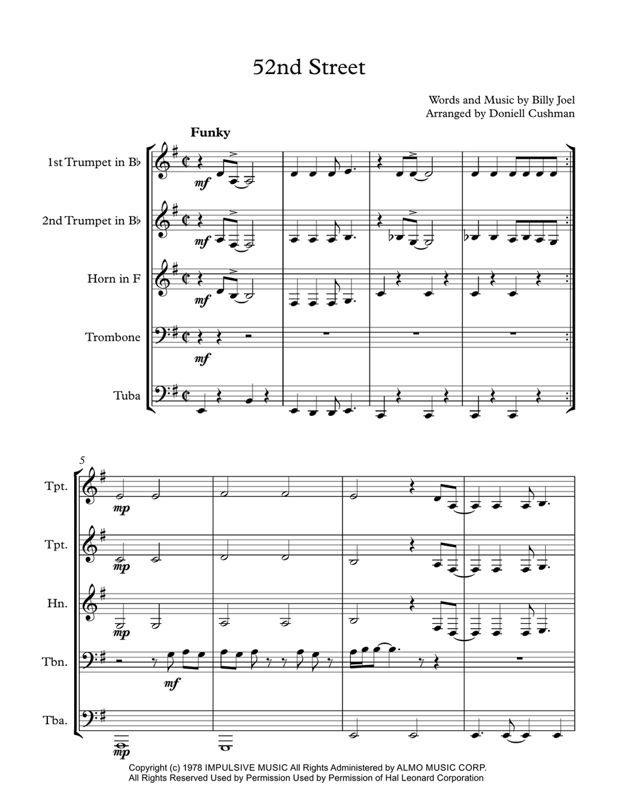 52nd Street School and Community scores gallery preview page 2