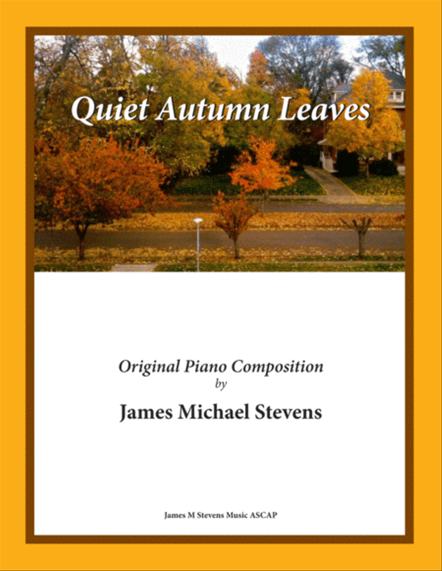 Quiet Autumn Leaves - Piano Solo Piano Solo scores gallery preview page 1