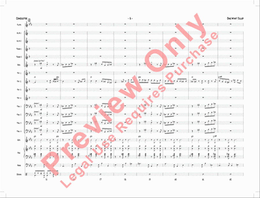 One Mint Julep One Mint Julep Jazz Ensemble scores gallery preview page 11