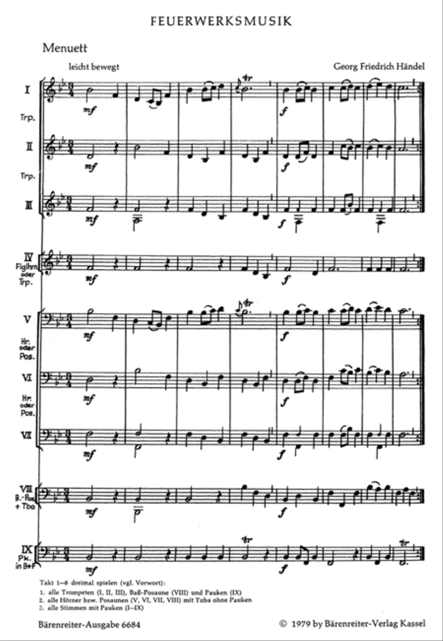 Musik for Brass (Trombone Choir) Brass Band scores gallery preview page 2