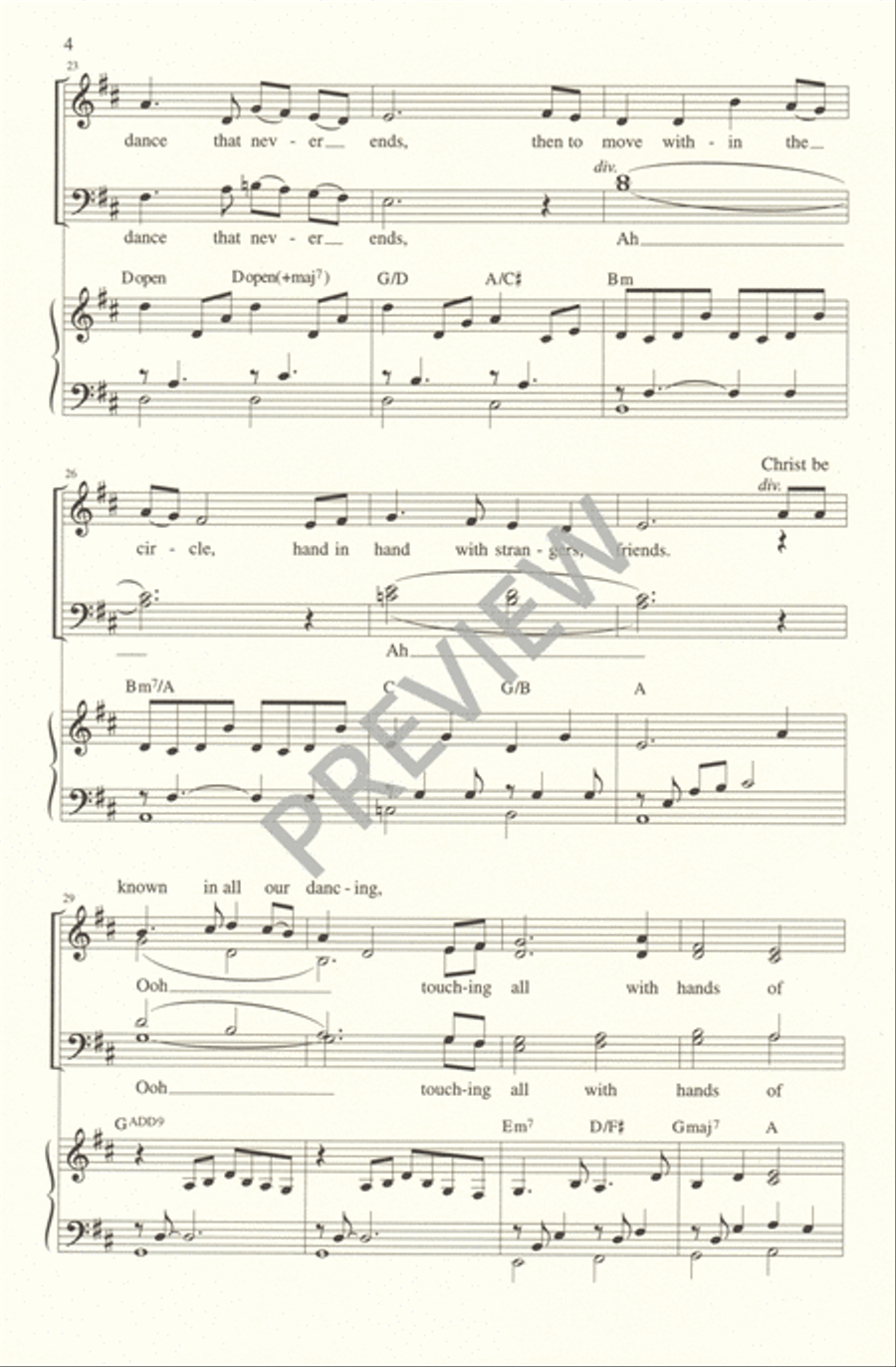 You Are Called to Tell the Story 4-Part scores gallery preview page 4