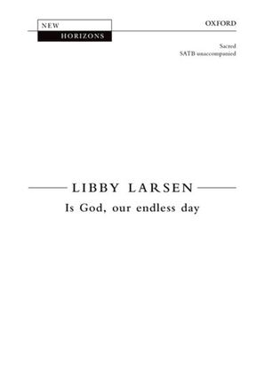 Book cover for Is God, our endless day