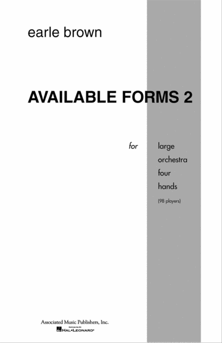 Available Forms 2 Available Forms 2 Orchestra scores gallery preview page 1