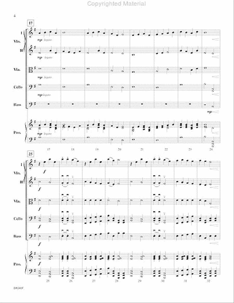 Shockwave String Orchestra scores gallery preview page 5