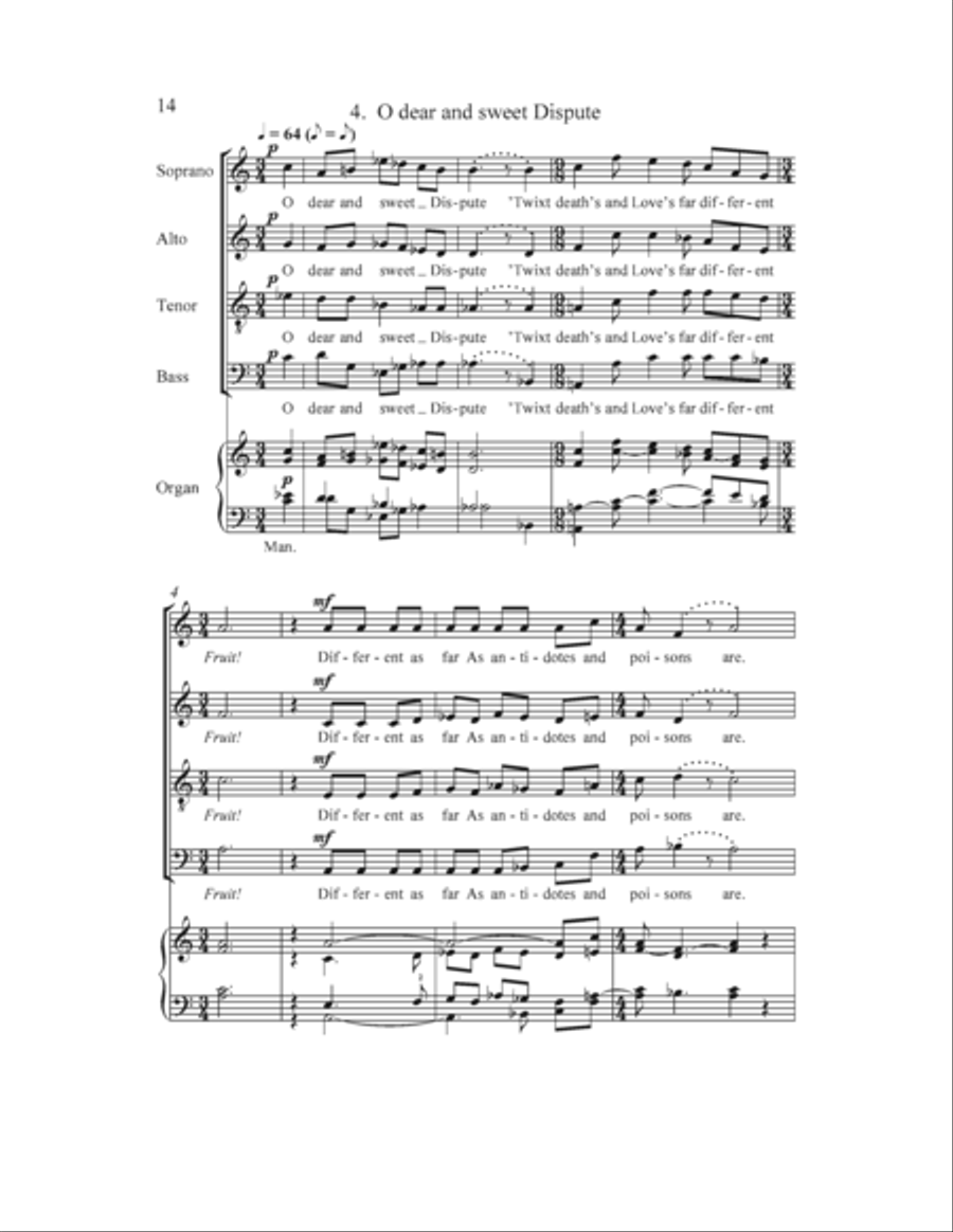 The Small Passion 4-Part scores gallery preview page 22