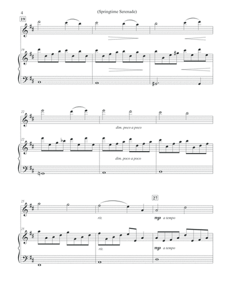 Springtime Serenade - Violin & Piano image number null