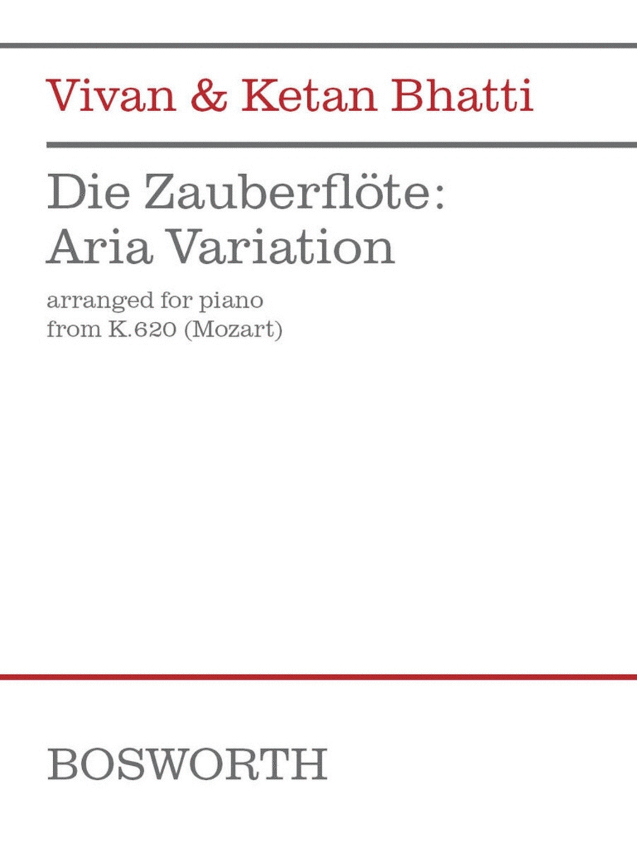 Die Zauberflte: Aria Variation from K.620 (Mozart)