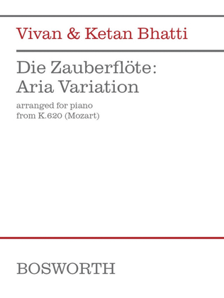 Book cover for Die Zauberflöte: Aria Variation from K.620 (Mozart)
