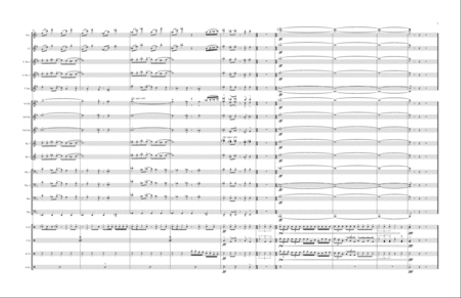 Gekijouban Shingeki No Kyojin Zenpen: Guren No Yumiya Marching Band scores gallery preview page 5