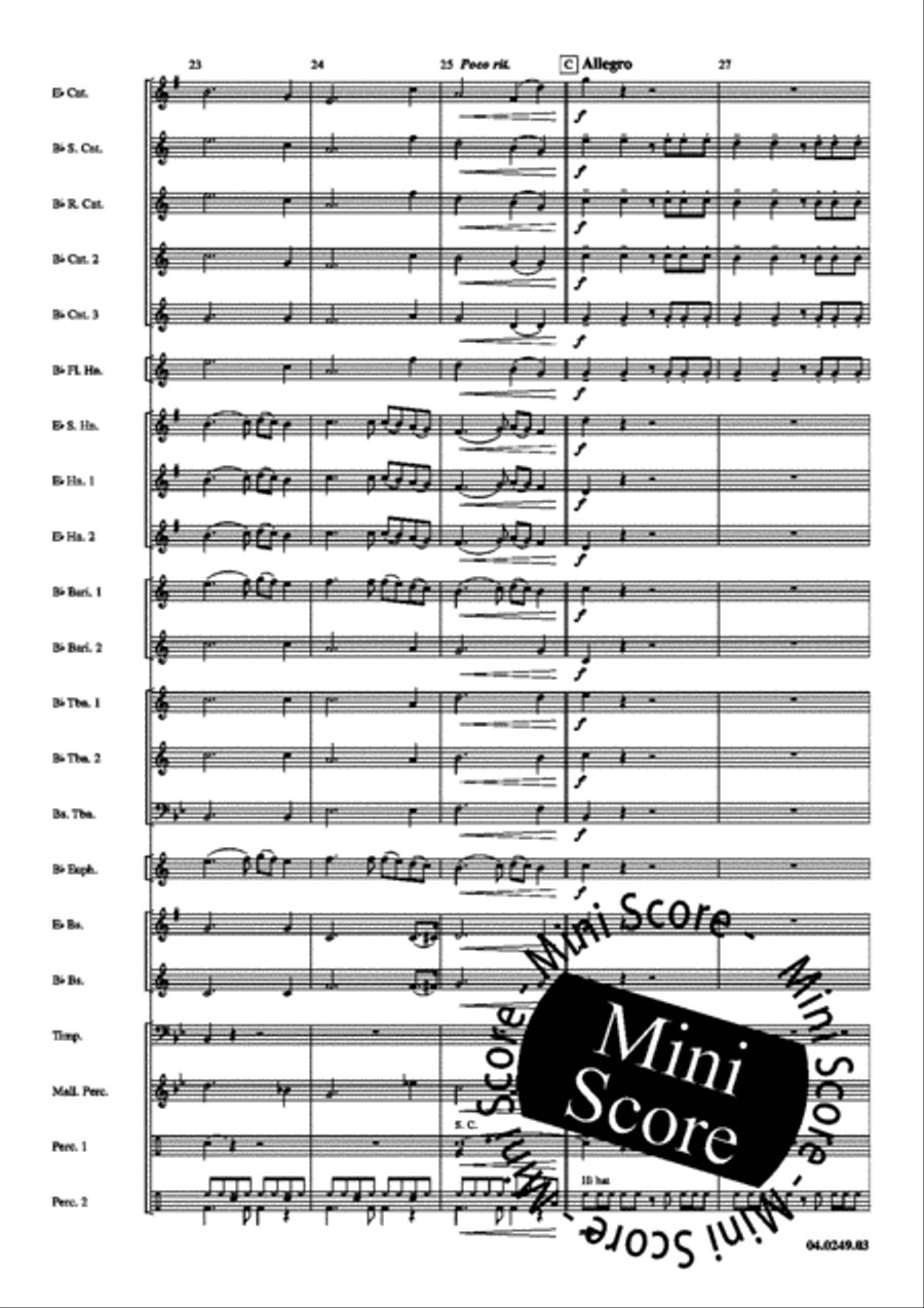 Four Meets Seven Four Meets Seven Brass Band scores gallery preview page 9