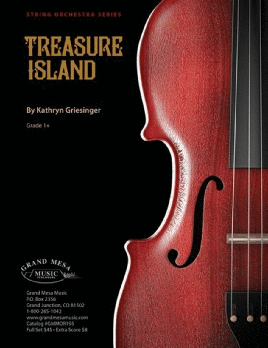 Treasure Island So1.5 Sc/Pts String Orchestra scores gallery preview page 1
