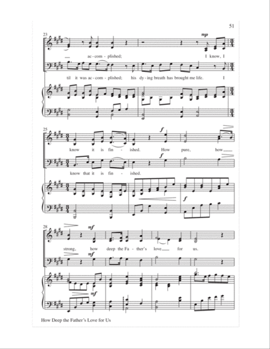 Easy Anthems, Vol. 3 3-Part scores gallery preview page 54