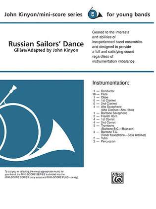 Book cover for Russian Sailors' Dance