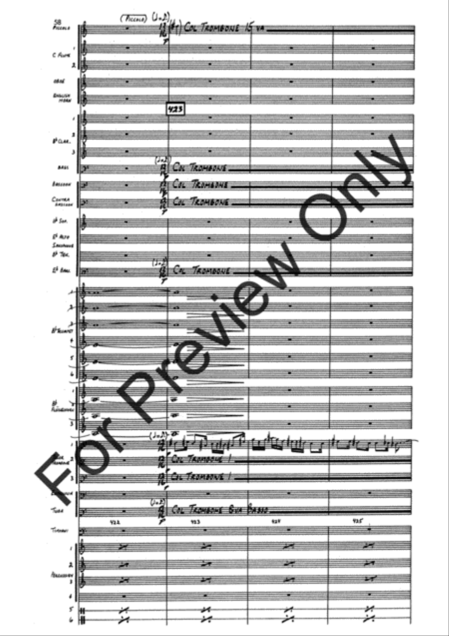 Agincourt Hymn (Score) Agincourt Hymn (Score) Concert Band scores gallery preview page 82